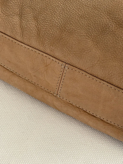 FENDI BORSA CHAIN LEATHER TOTE BAG