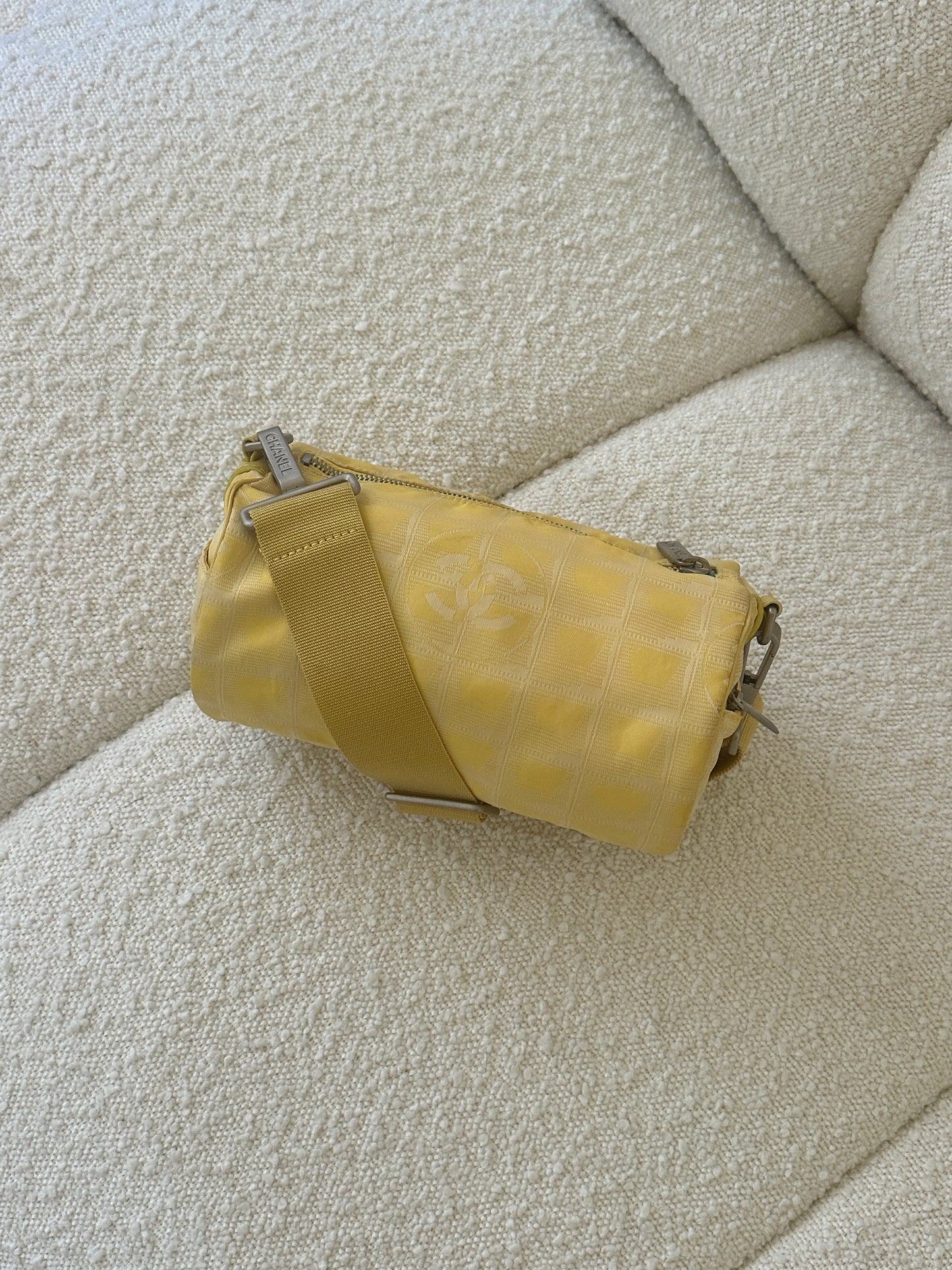 CHANEL NEW TRAVEL LINE BARREL BAG
