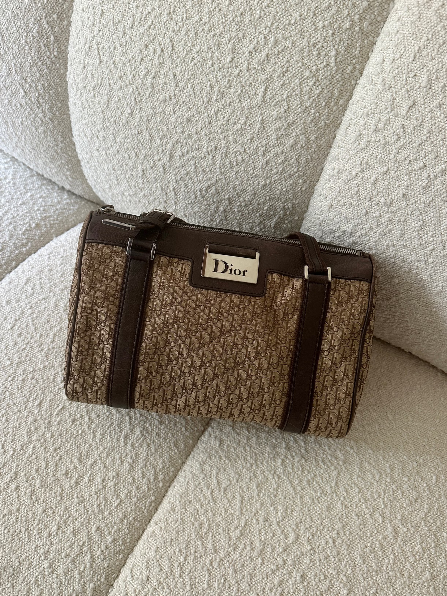 DIOR TROTTER STREET CHIC BOSTON BAG