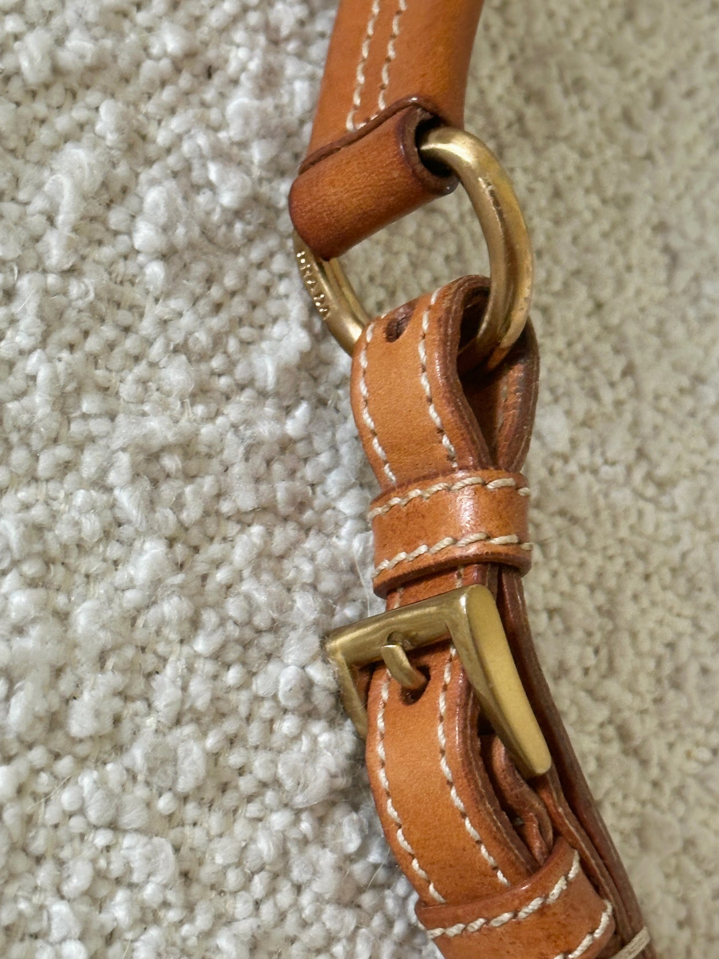 PRADA SOUND LOCK LEATHER SHOULDER BAG