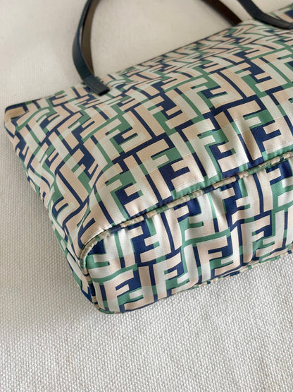 ZUCCA CANVAS MINI MULTICOLOUR TOTE