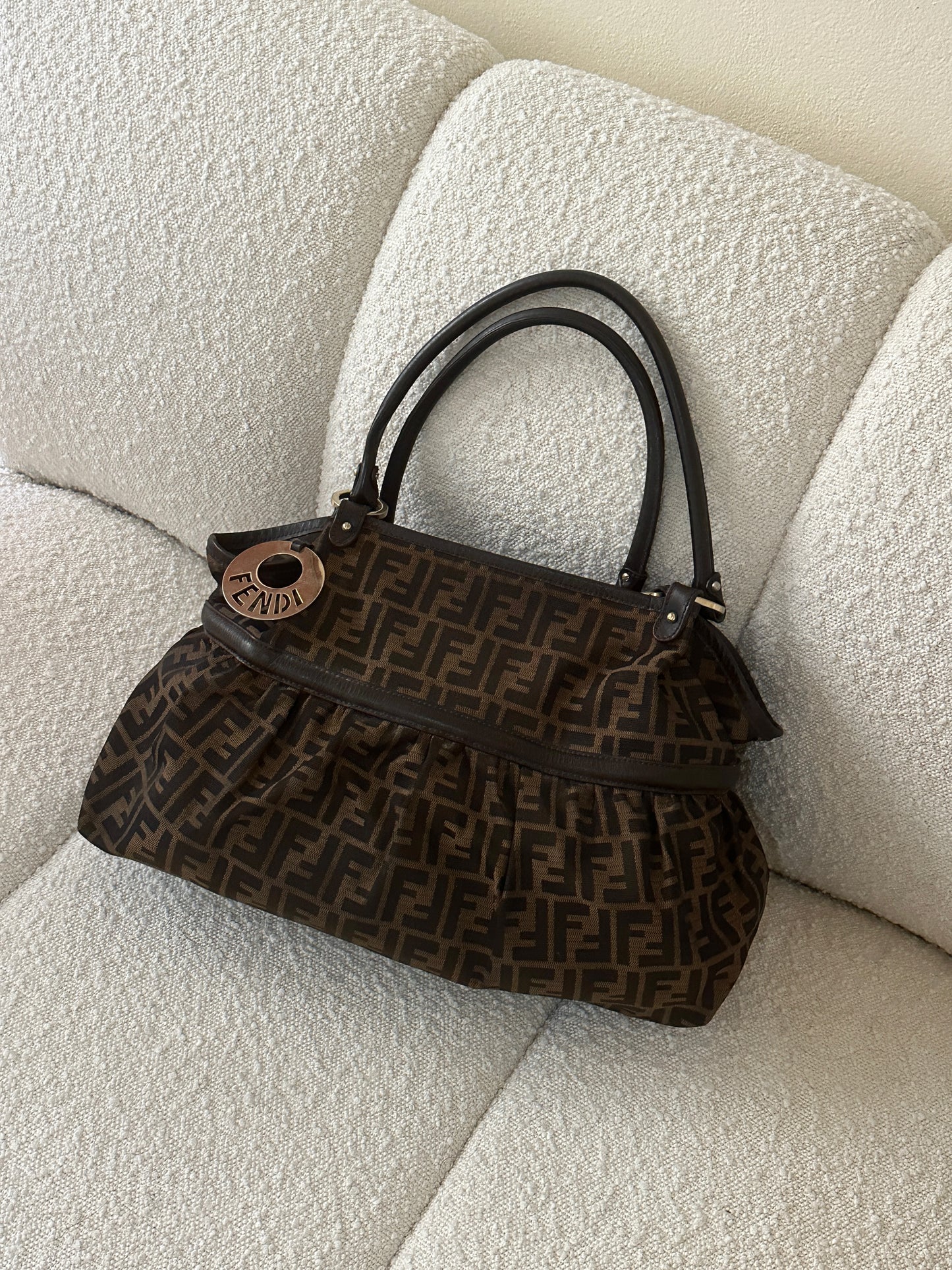 FENDI ZUCCA CHEF HOBO BAG