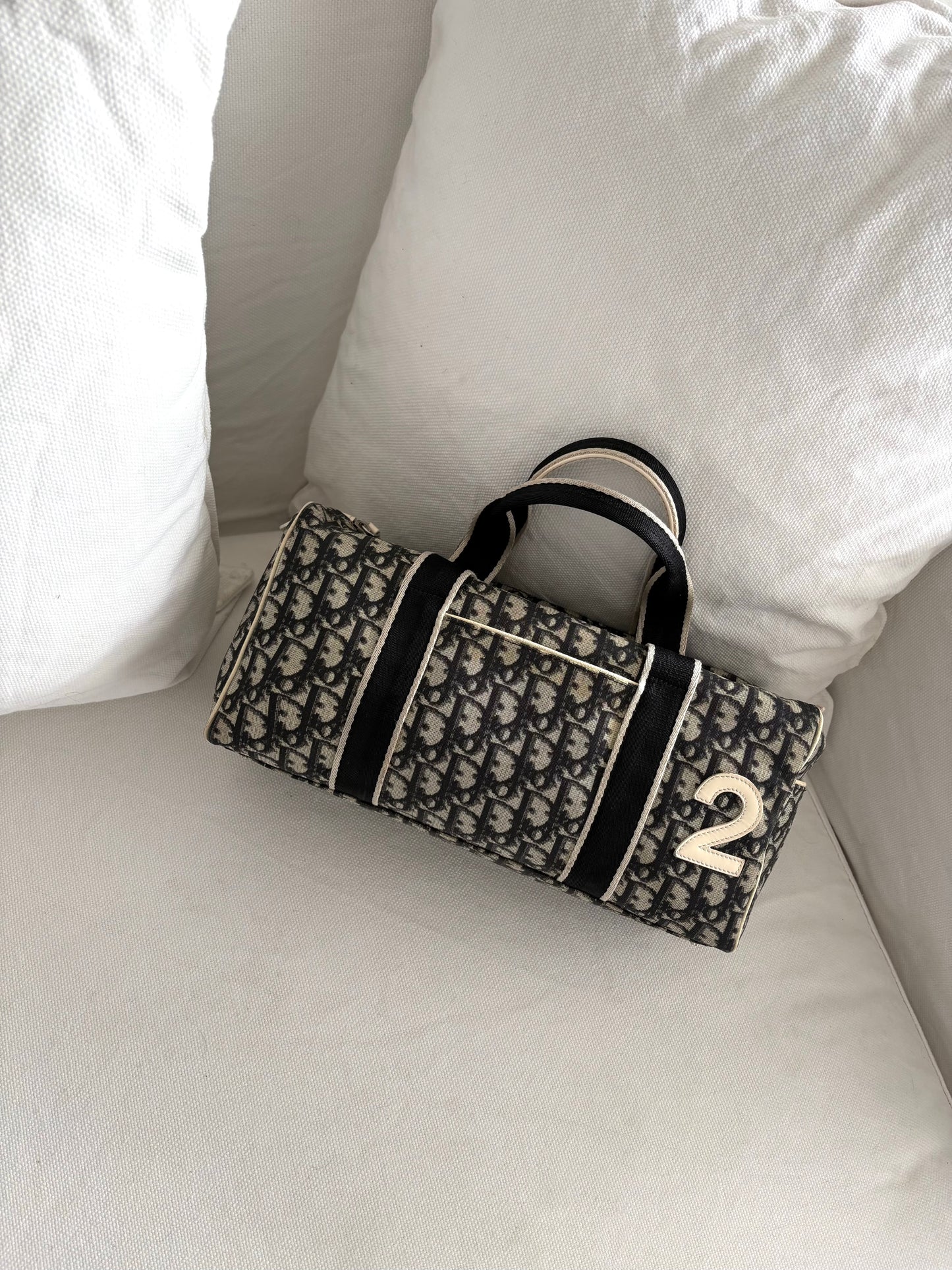 DIOR DIORISSIMO BOSTON TOP HANDLE BAG