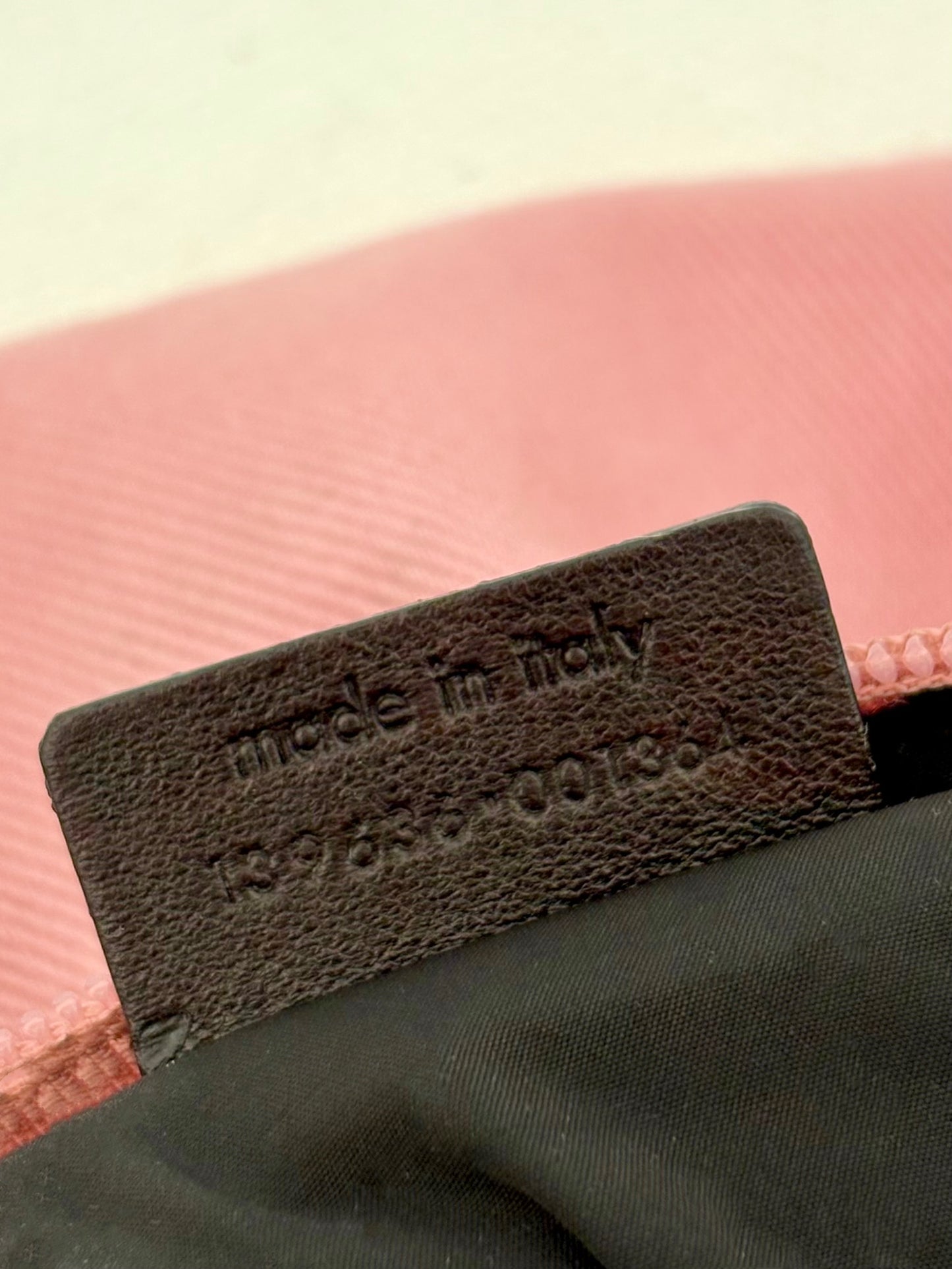 YSL RIVE GAUCHE MINI CANVAS SHOULDER BAG