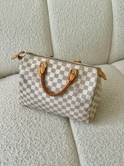 LOUIS VUITTON SPEEDY 30 DAMIER AZUR