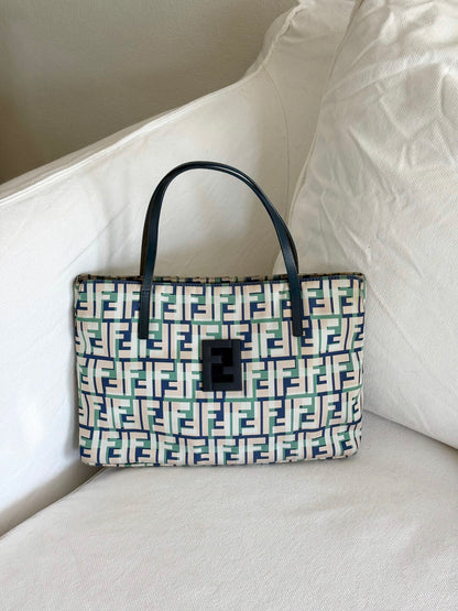 ZUCCA CANVAS MINI MULTICOLOUR TOTE
