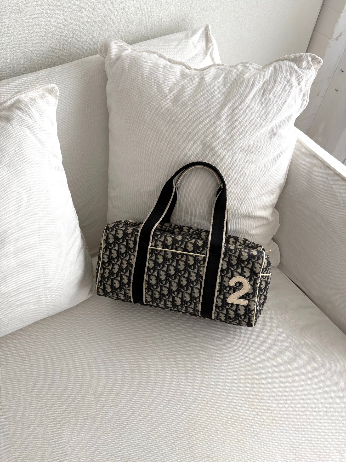 DIOR DIORISSIMO BOSTON TOP HANDLE BAG