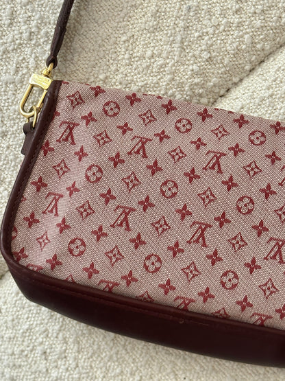 LOUIS VUITTON CHERRY MINI LIN MARJORIE SHOULDER BAG