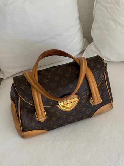 BEVERLY GM MONOGRAM SHOULDER BAG