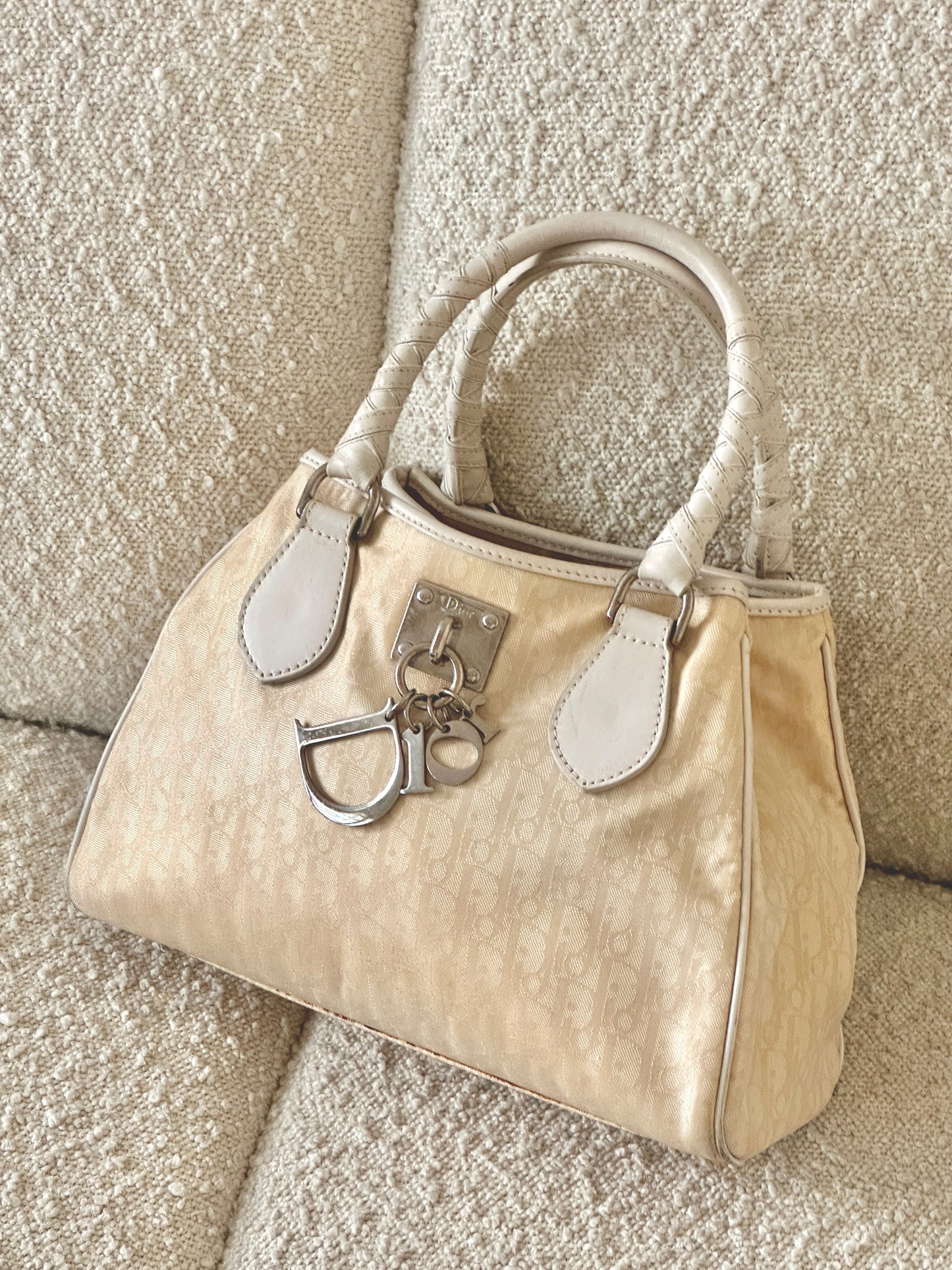 DIOR LOVELY CHARM TROTTER MINI TOTE BAG