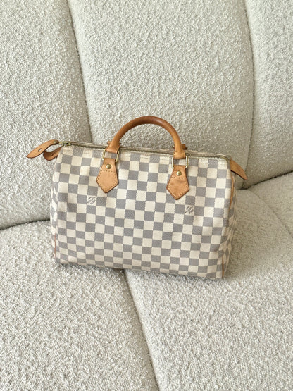 LOUIS VUITTON SPEEDY 30 DAMIER AZUR