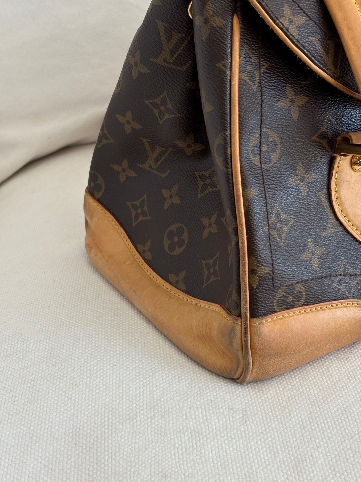 BEVERLY GM MONOGRAM SHOULDER BAG