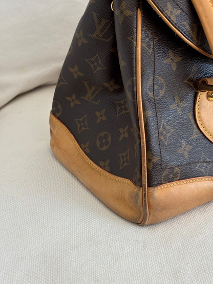 BEVERLY GM MONOGRAM SHOULDER BAG