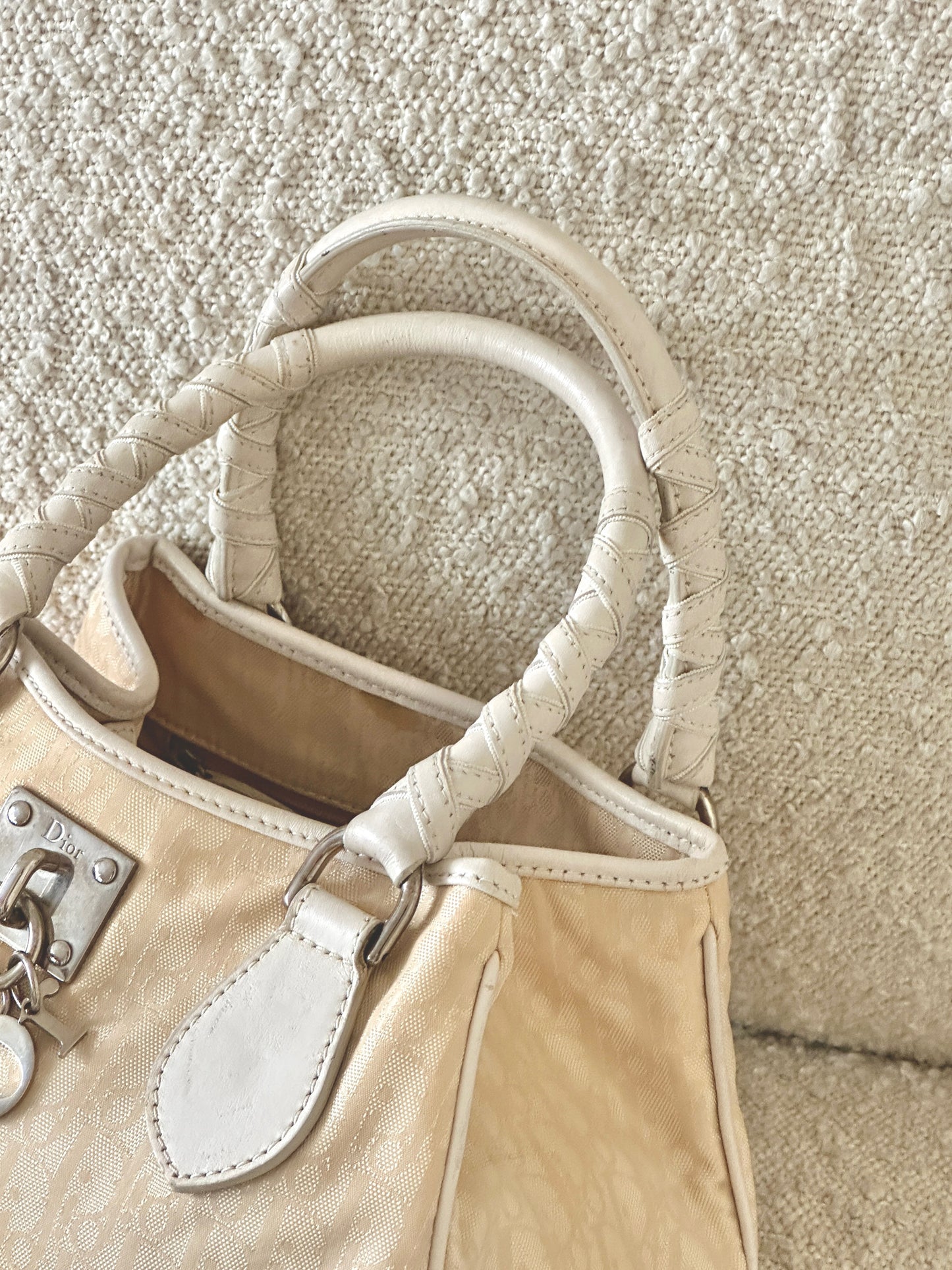 DIOR LOVELY CHARM TROTTER MINI TOTE BAG