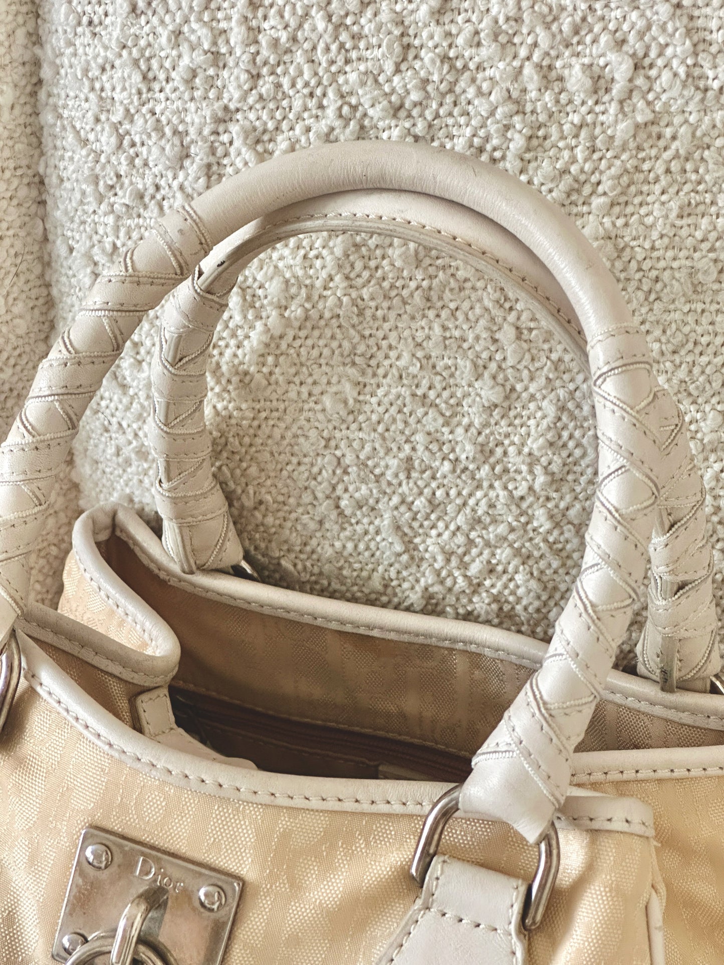 DIOR LOVELY CHARM TROTTER MINI TOTE BAG
