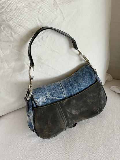 DIOR MISS DIORELLA DOUBLE SADDLE BAG