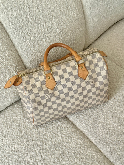 LOUIS VUITTON SPEEDY 30 DAMIER AZUR