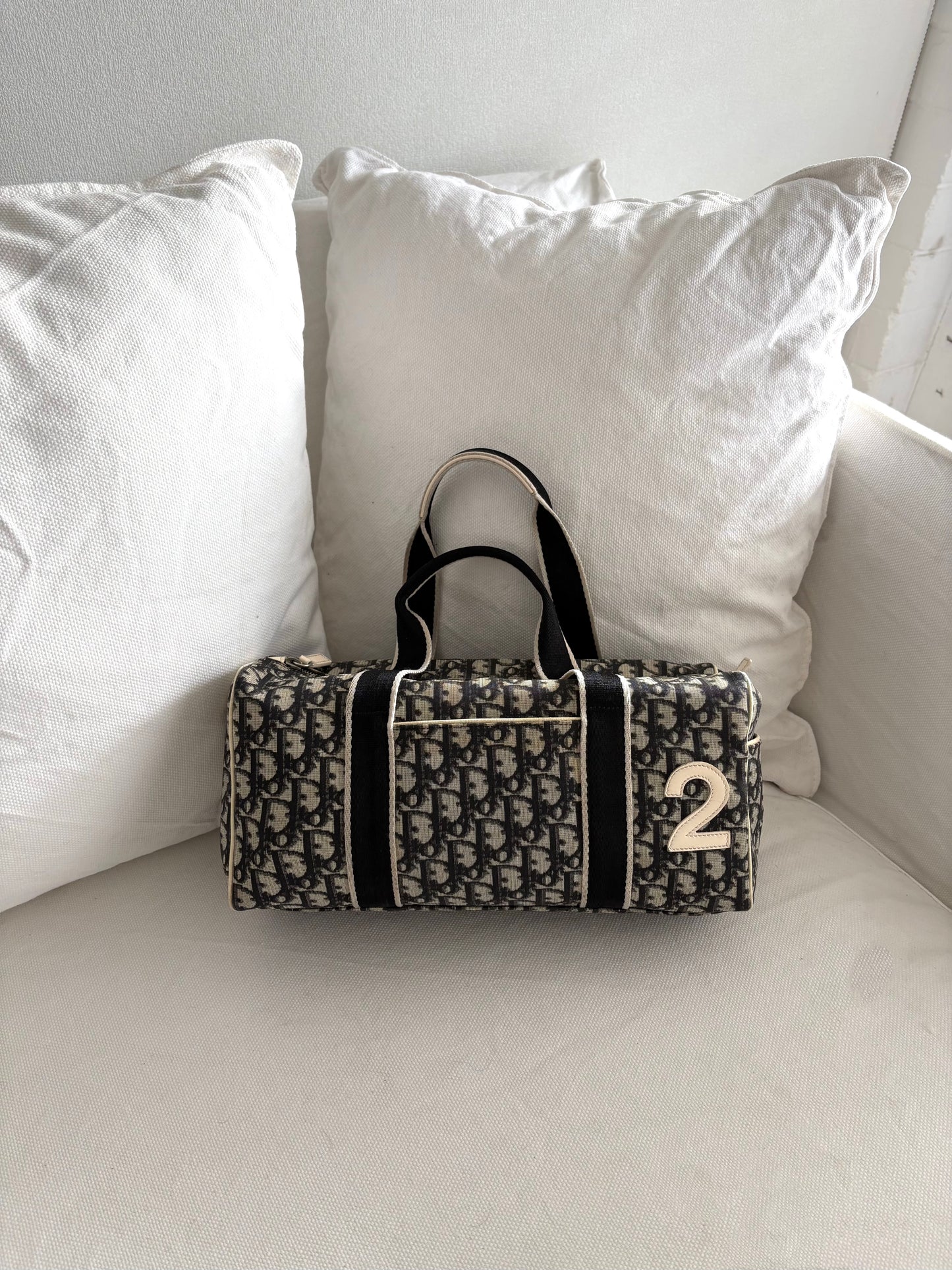 DIOR DIORISSIMO BOSTON TOP HANDLE BAG