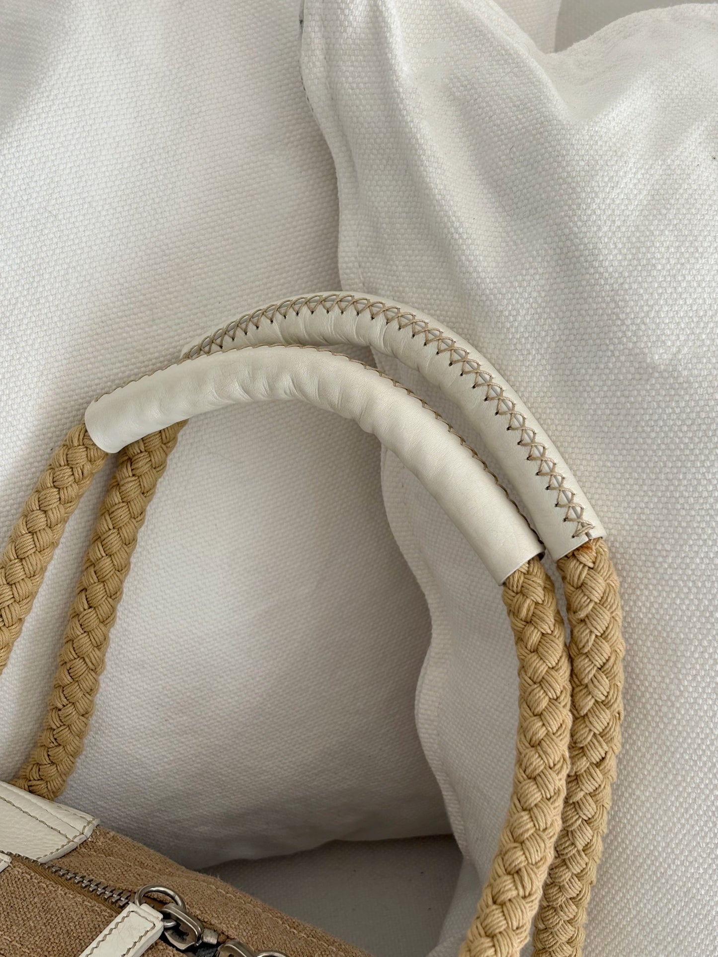 MIU MIU ARCHIVE FLOWER LEATHER SHOULDER BAG