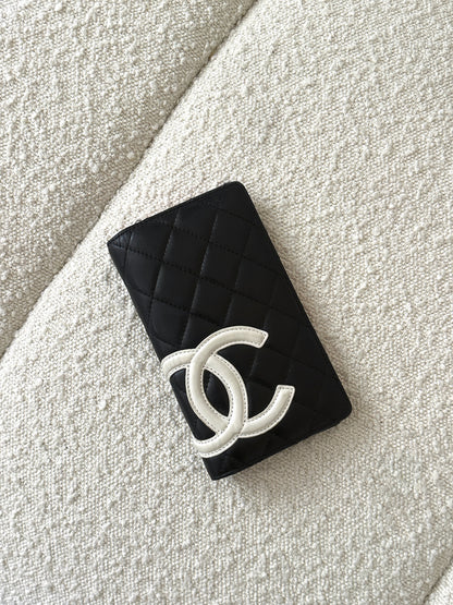 CHANEL LIGNE CAMBON BI-FOLD WALLET