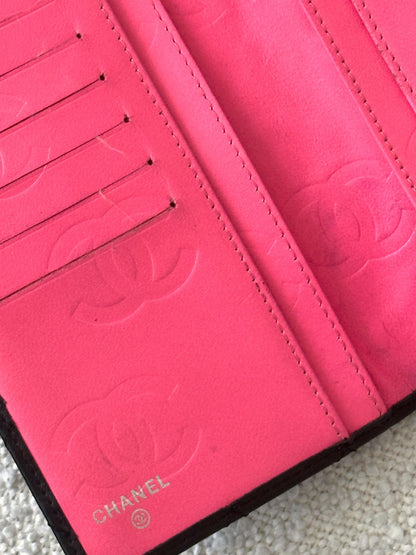 CHANEL LIGNE CAMBON BI-FOLD WALLET