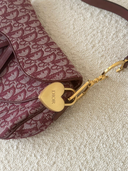 DIOR BFF LOVE LOCK AND KEY BAG CHARM