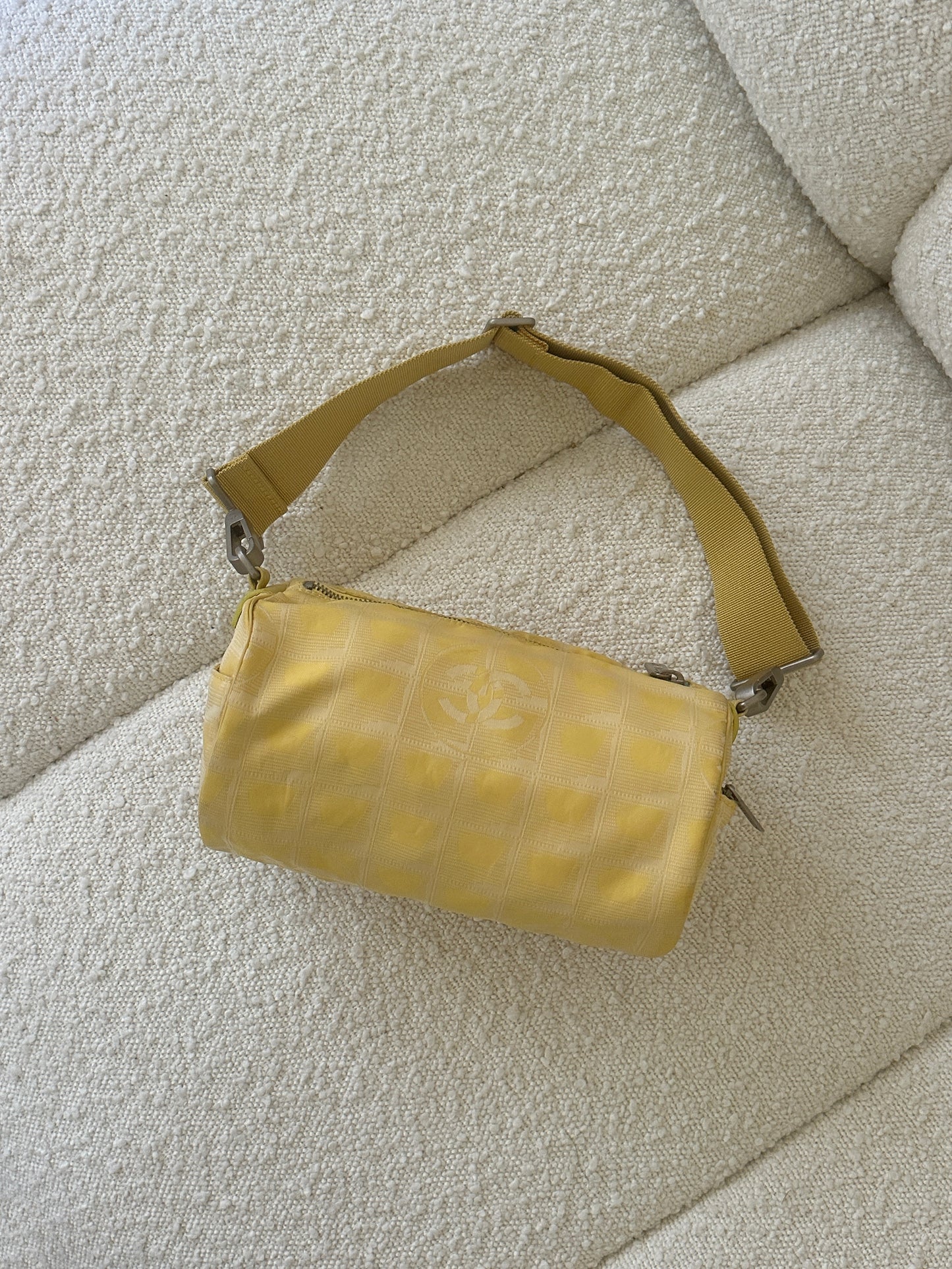 CHANEL NEW TRAVEL LINE BARREL BAG