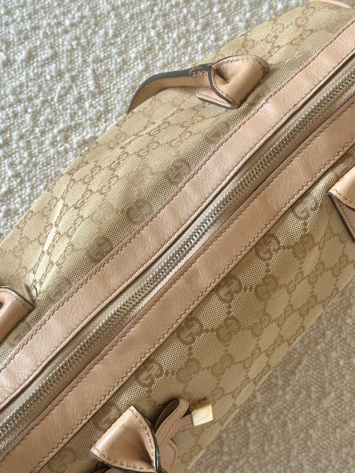 GUCCI PRINCY RIBBON GUCCISSIMA TOTE BAG