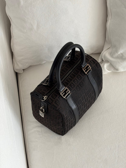 FENDI ZUCCHINO BAULETTO BOWLING BAG