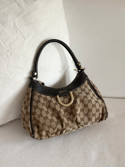 GUCCI GUCCISSIMA ABBEY D RING BAG