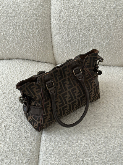 FENDI ETNICO ZUCCA CANVAS TOTE BAG