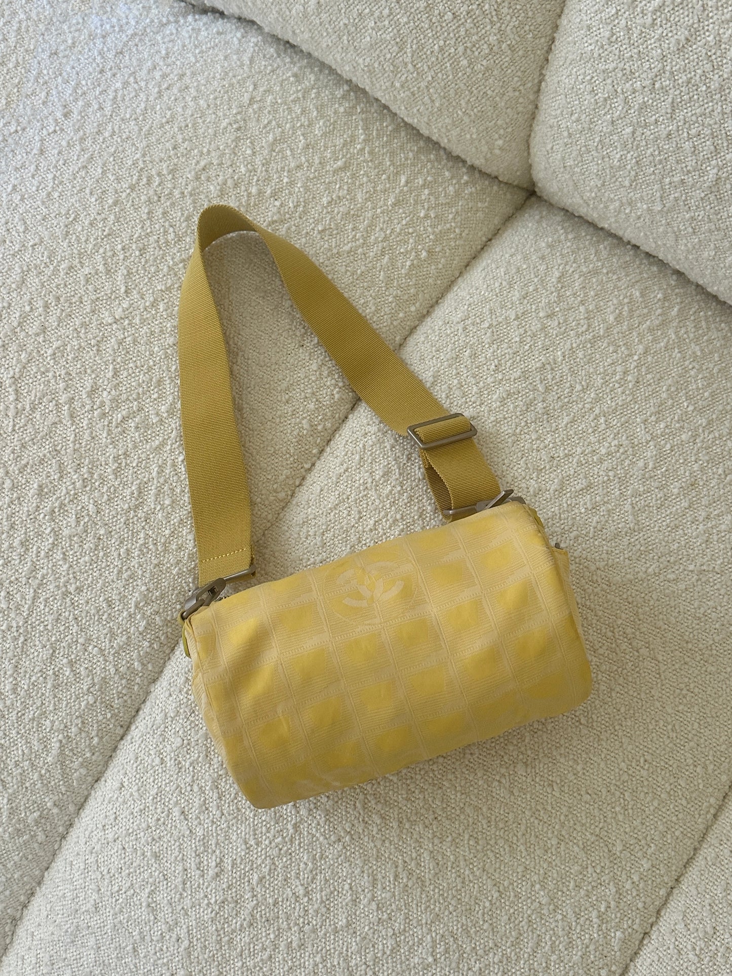 CHANEL NEW TRAVEL LINE BARREL BAG