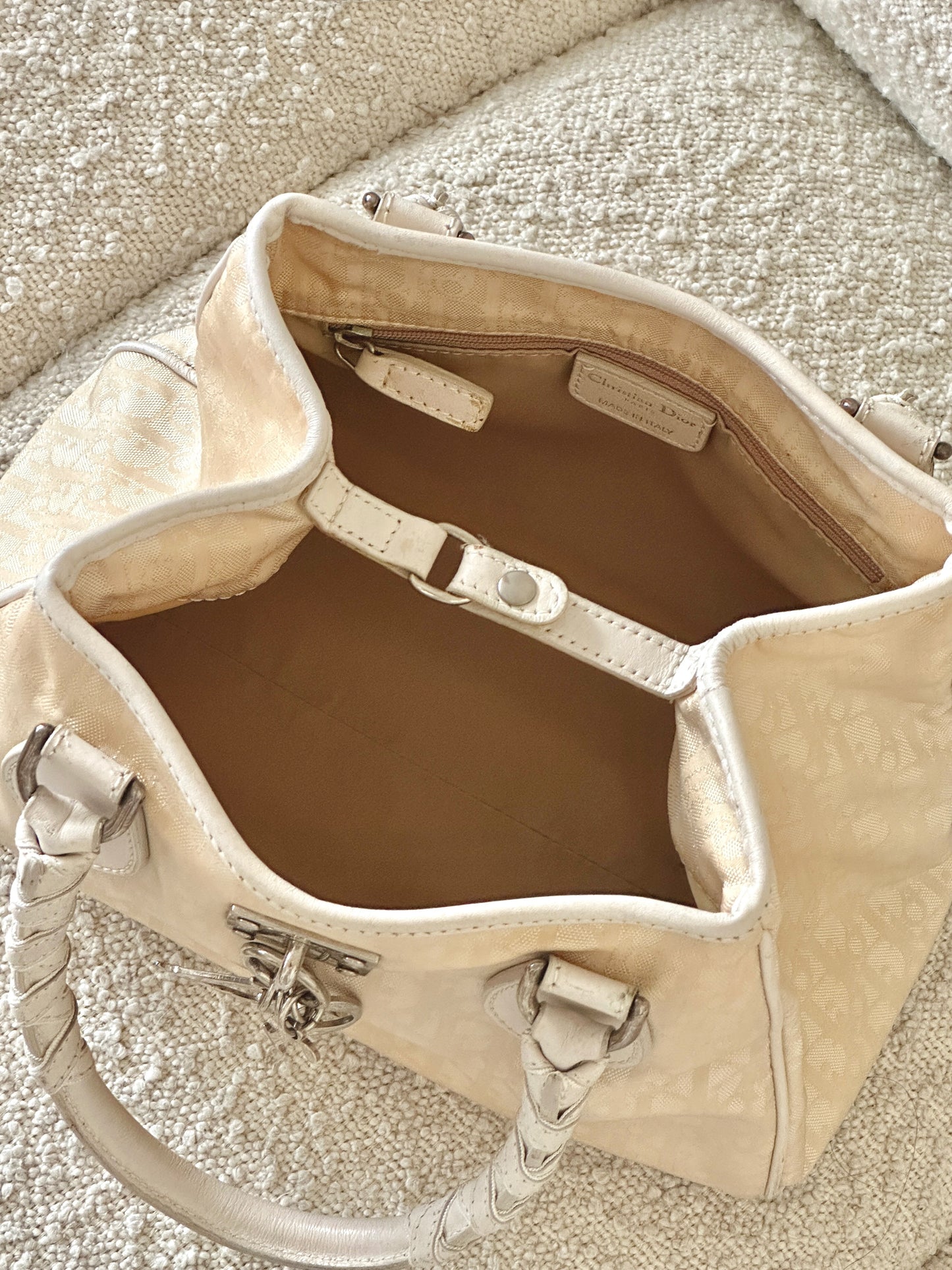 DIOR LOVELY CHARM TROTTER MINI TOTE BAG