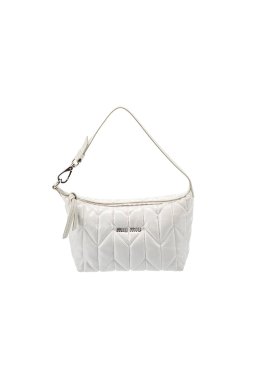 MIU MIU MATELASSÉ SPIRIT CIRE SHOULDER BAG