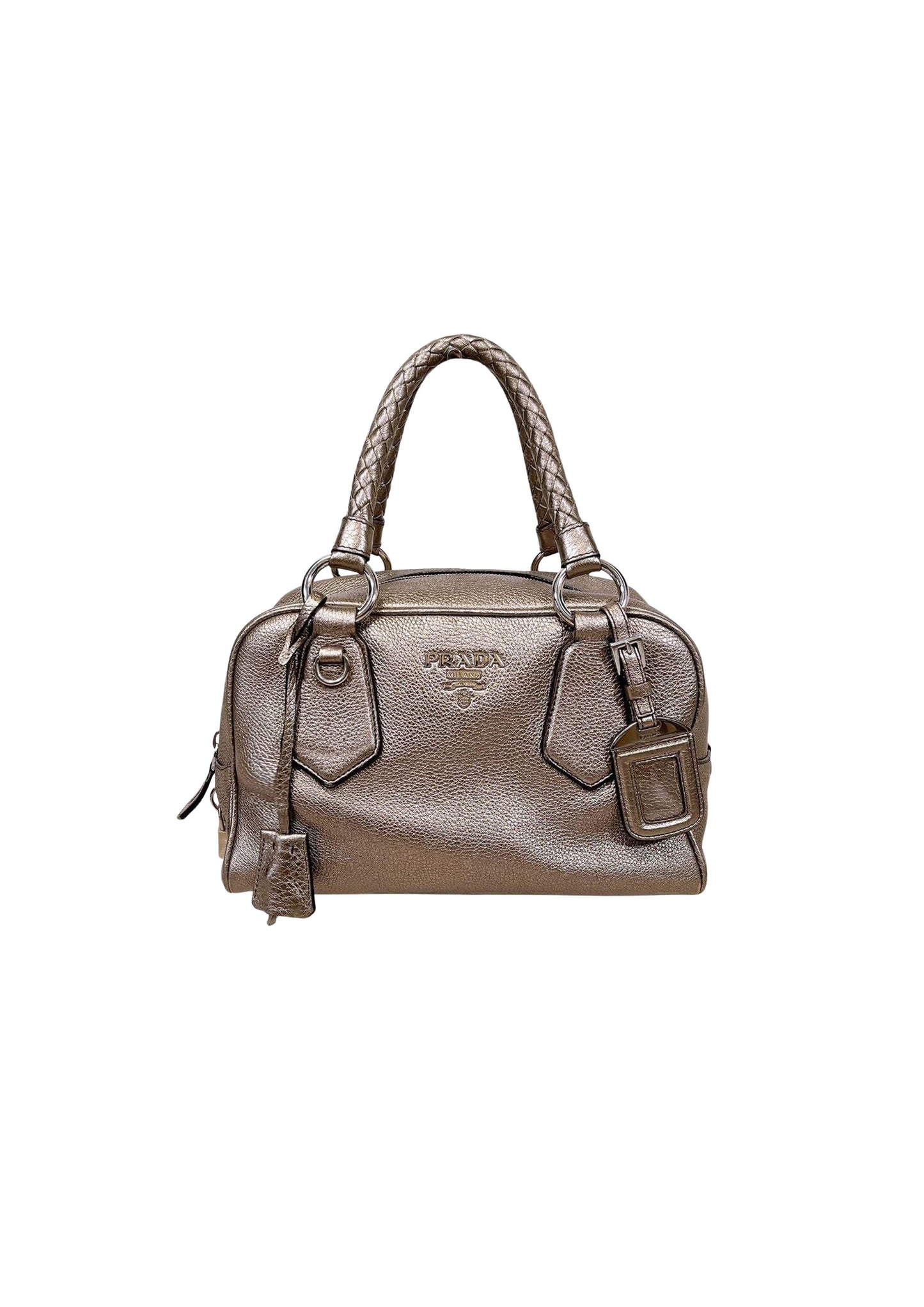 PRADA VITELLO DAINO BAULETTO BAG