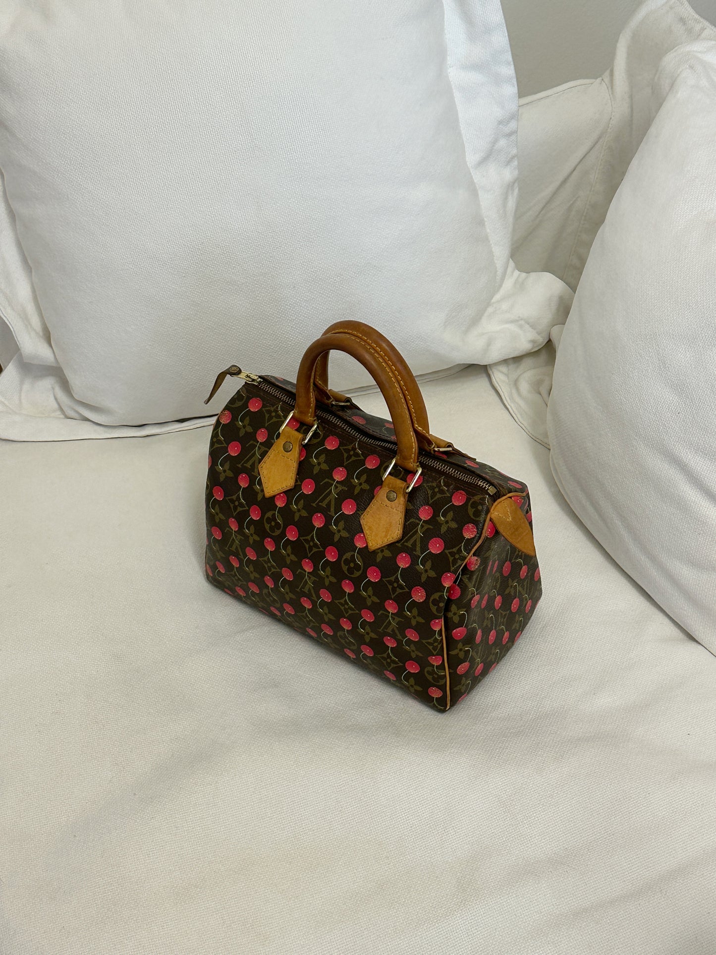 LOUIS VUITTON MURAKAMI SPEEDY 25 CHERRY BLOSSOM