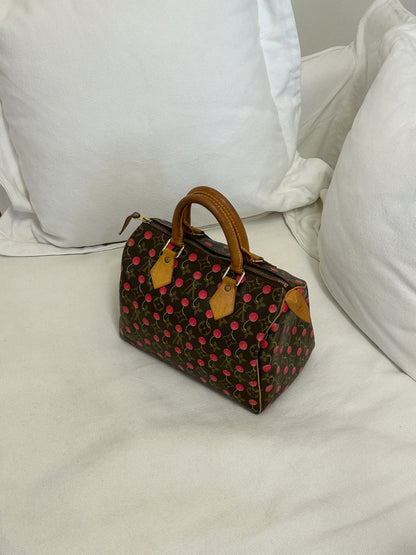 LOUIS VUITTON MURAKAMI SPEEDY 25 CHERRY BLOSSOM