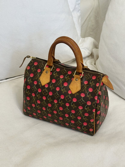 LOUIS VUITTON MURAKAMI SPEEDY 25 CHERRY BLOSSOM