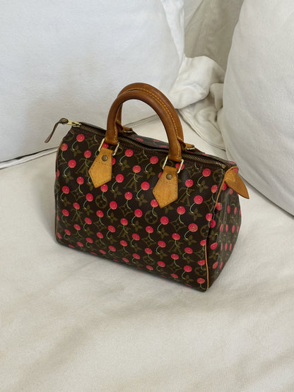 LOUIS VUITTON MURAKAMI SPEEDY 25 CHERRY BLOSSOM