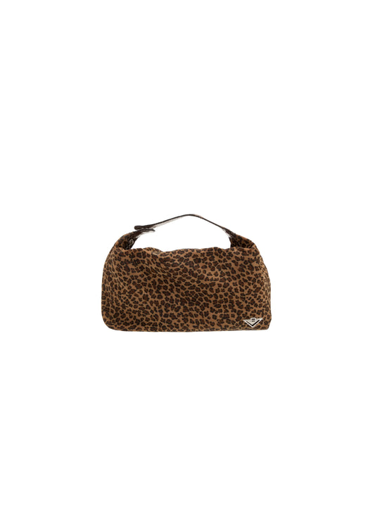 BOTTEGA VENETA JODIE LEOPARD TOP HANDLE BAG