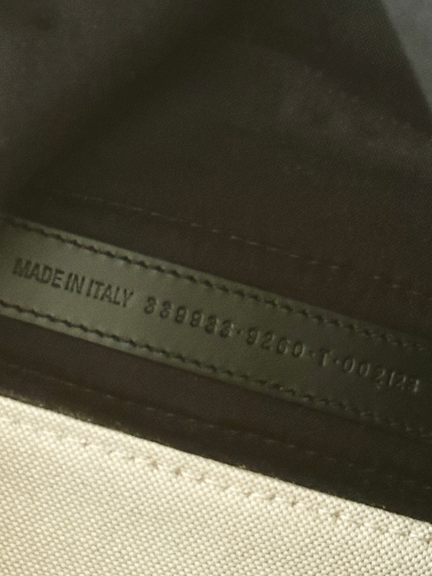 BALENCIAGA CABAS SMALL CANVAS TOTE BAG
