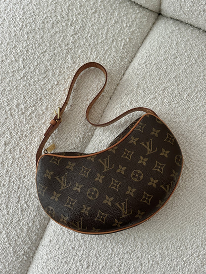 LOUIS VUITTON MONOGRAM CROISSANT PM SHOULDER BAG