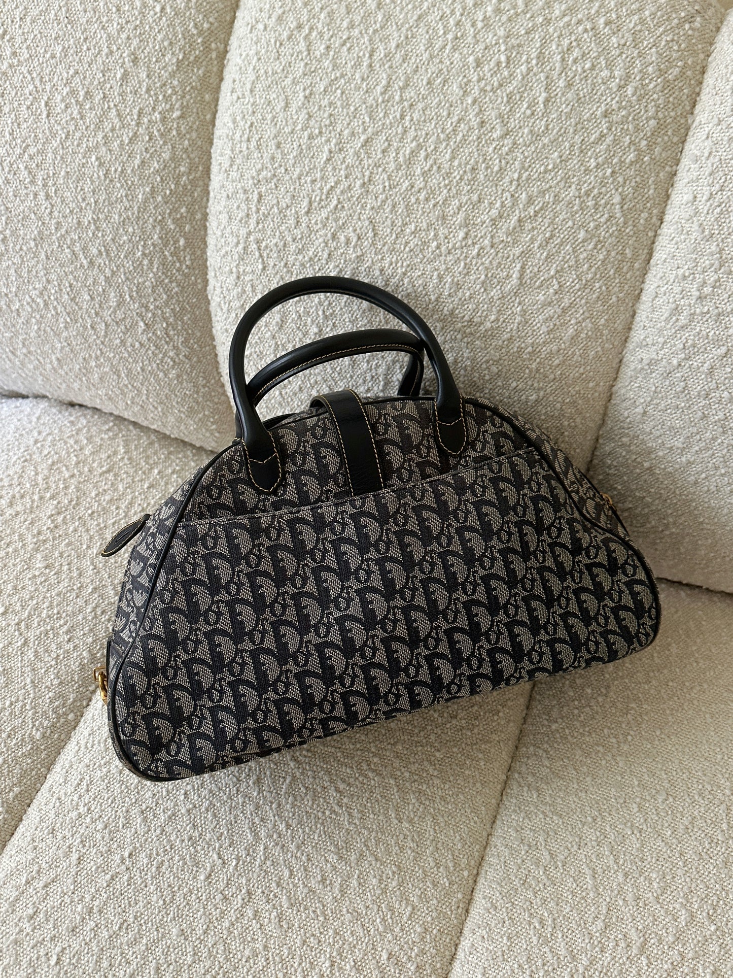 DIOR LARGE BOWLER DOUBLE SADDLE BAG