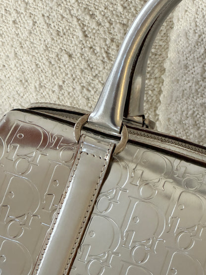 DIOR SILVER DIORISSIMO BOSTON BAG