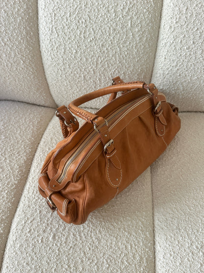 DIOR TAN MY FRAME POCKET BAG