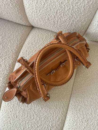 DIOR TAN MY FRAME POCKET BAG