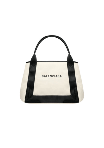 BALENCIAGA CABAS SMALL CANVAS TOTE BAG